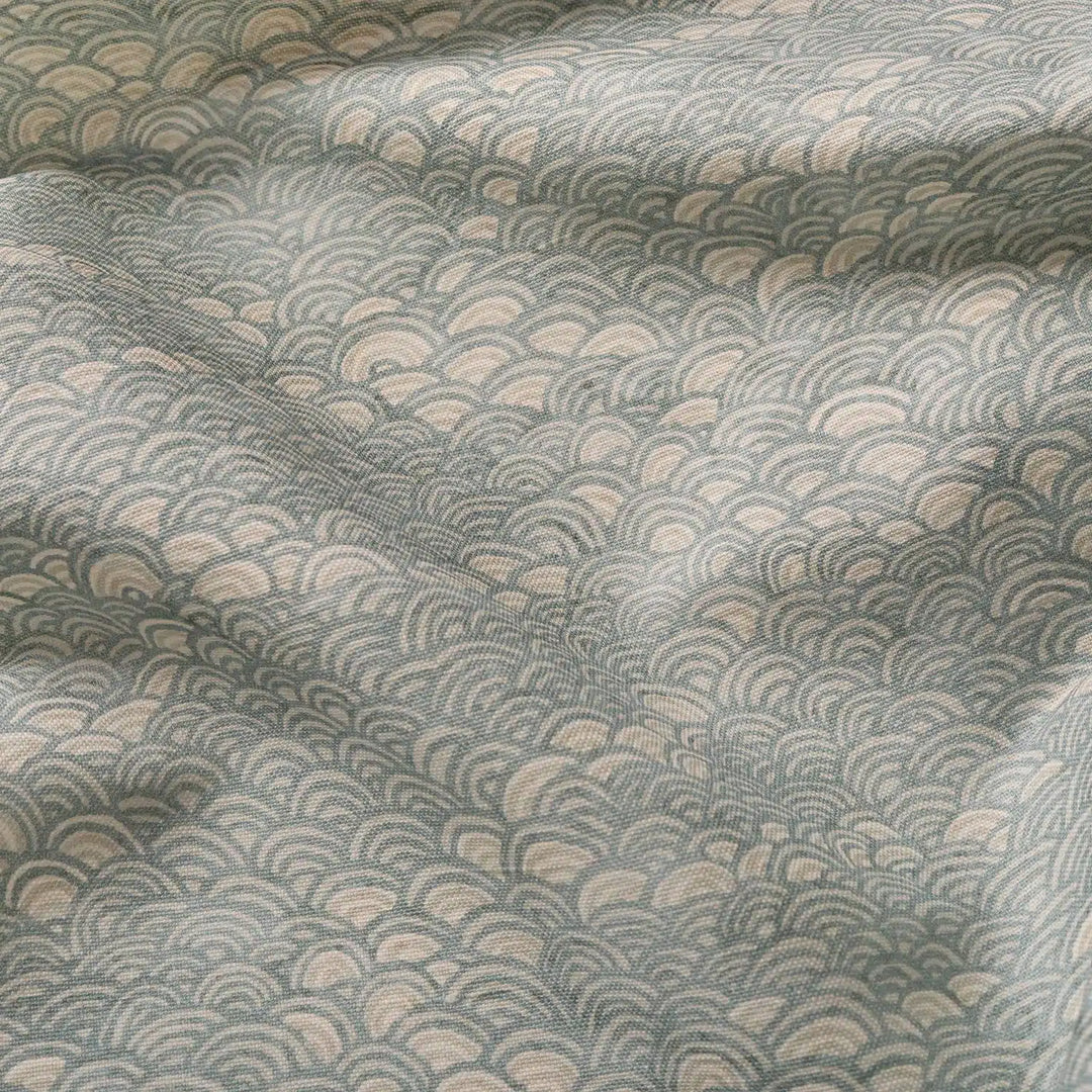 KATE-TAYLOR-COLLECTIVE-JENNIFER-SHORTO-KOI-CELADON-FABRIC-LOOSE-SAMPLE