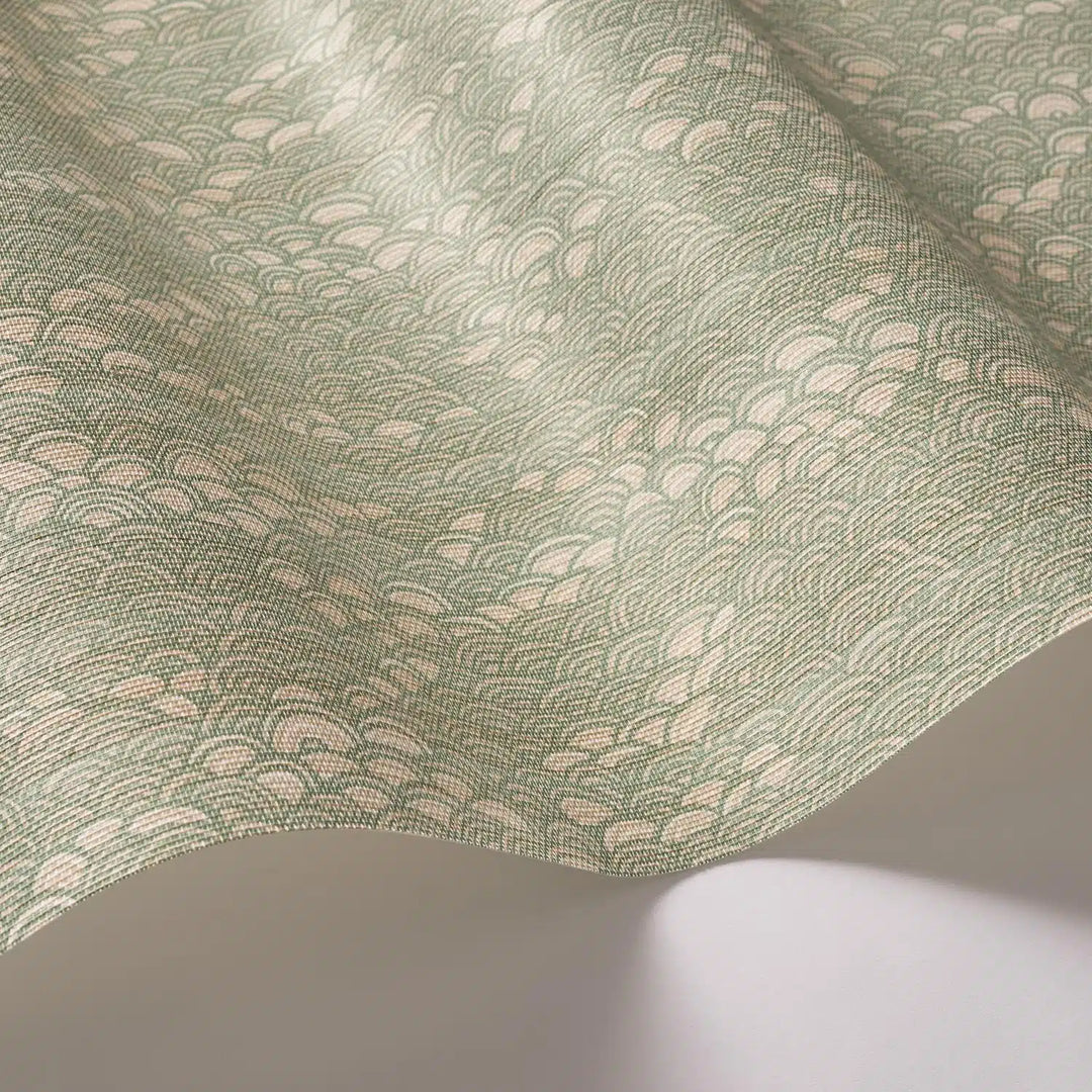 KATE-TAYLOR-COLLECTIVE-JENNIFER-SHORTO-KOI-SAGE-WALLPAPER-LOOSE-SAMPLE