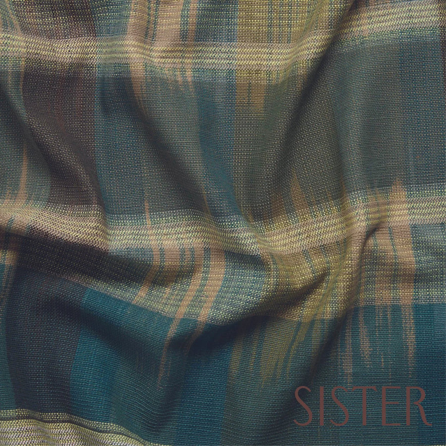 KATE-TAYLOR-COLLECTIVE-YARN-COLLECTIVE-PALOMA-PLAID-TEAL-FABRIC-LOOSE-SAMPLE