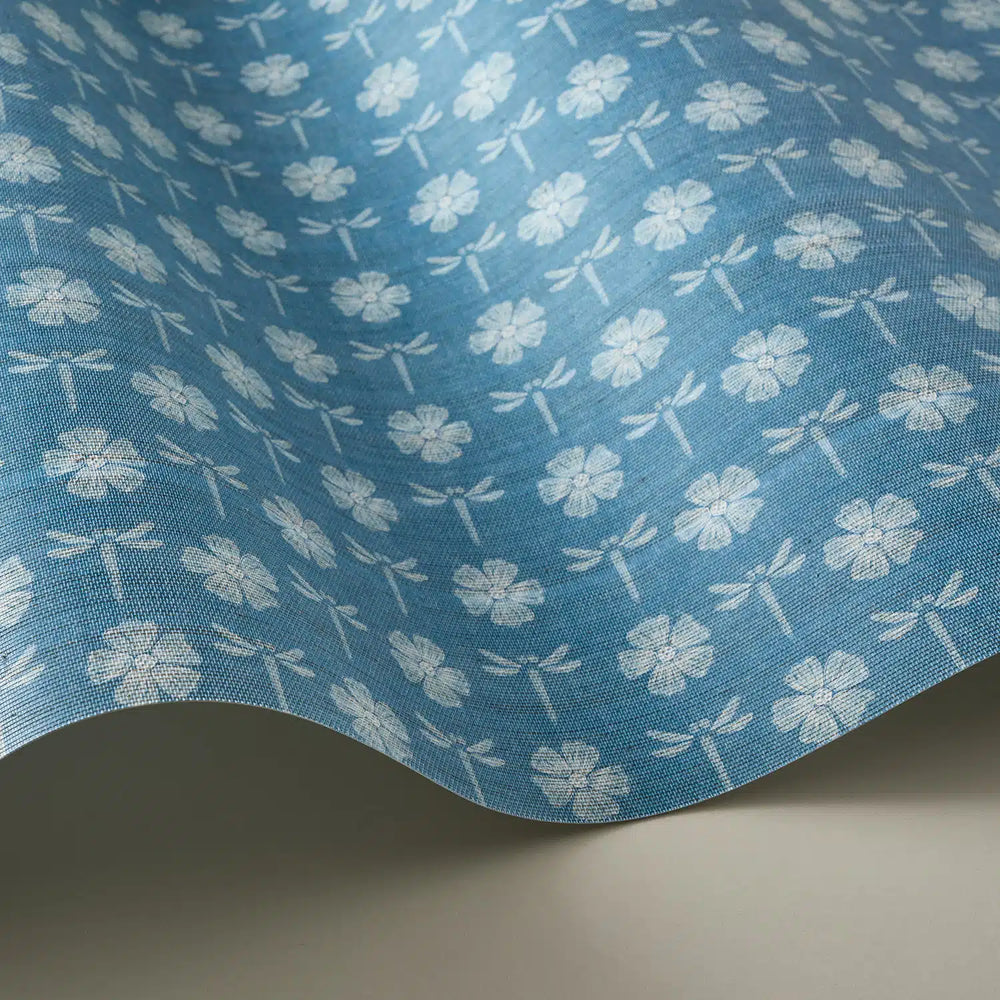 Kate-Taylor-Collective-Jennifer-Shorto-Dragonfly-Swedish-Blue-Wallpaper