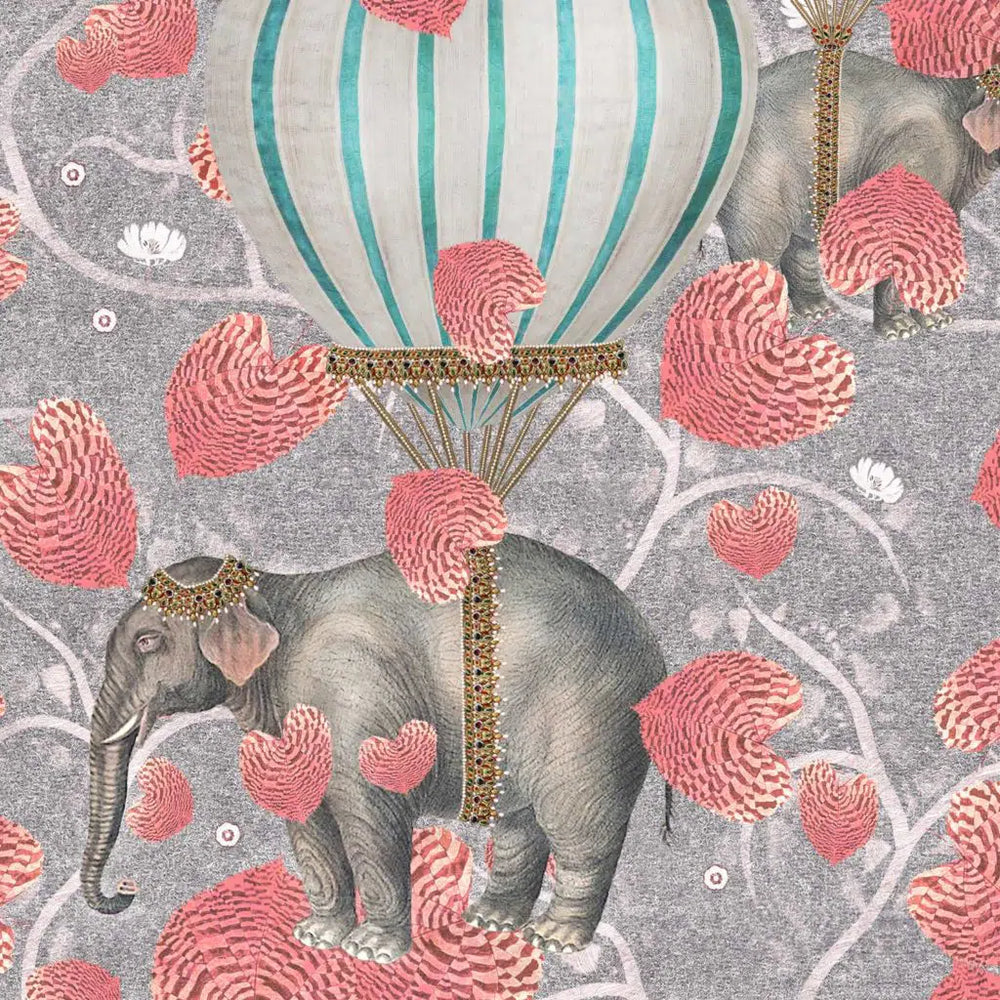 Kate-Taylor-Collective-Jennifer-Shorto-Elephant-Forest-Wallpaper