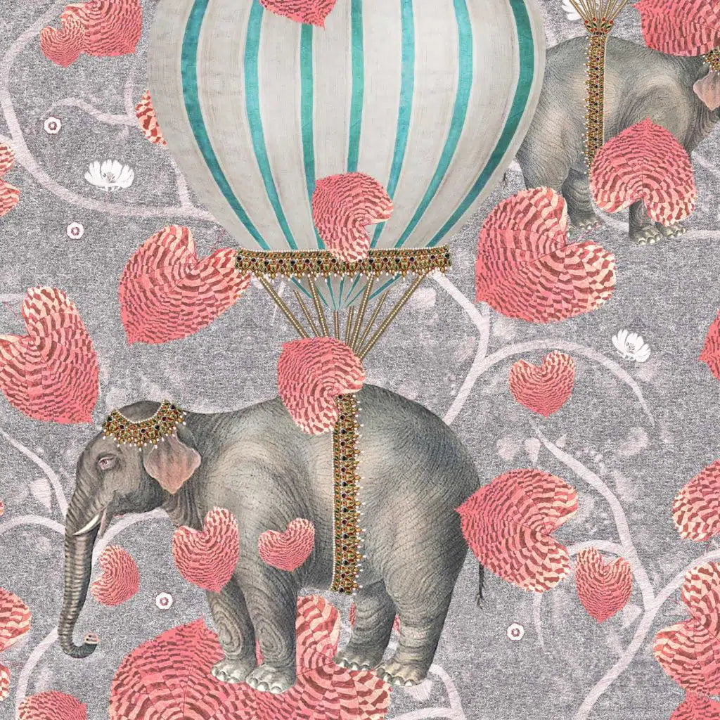 Kate-Taylor-Collective-Jennifer-Shorto-Elephant-Forest-Wallpaper