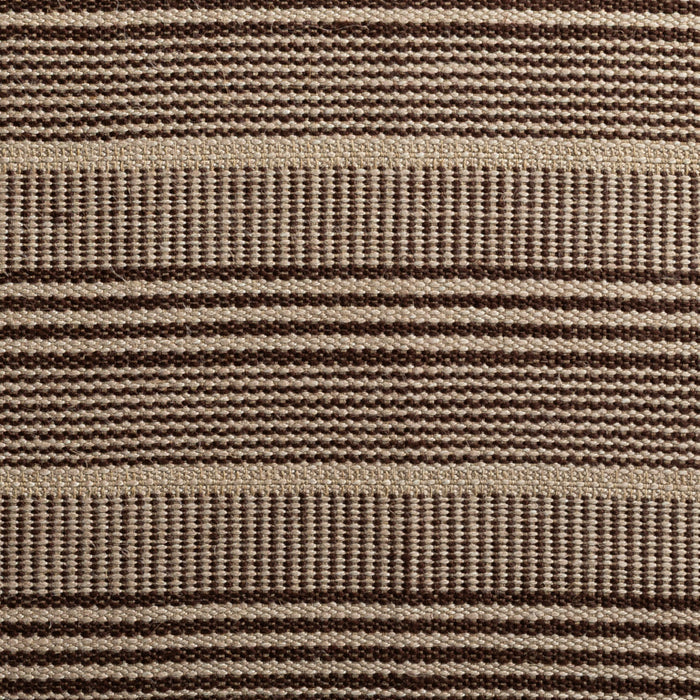 deLeCuona CabanaStripe Espresso CABA4 Face 768 LR